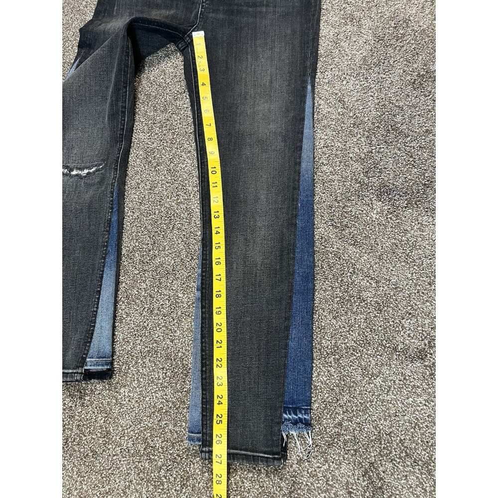 Rag & Bone Women Nina High Rise Ankle Cigarette Jeans size 27 Stretch Zipper - Picture 7 of 13